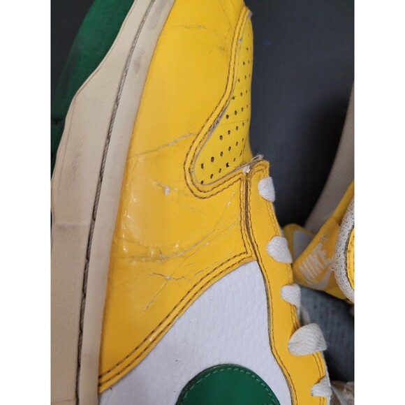Nike Dunk High Yellow 317982-731 Men\'s Size 14 Pine Green Brazil  Packers